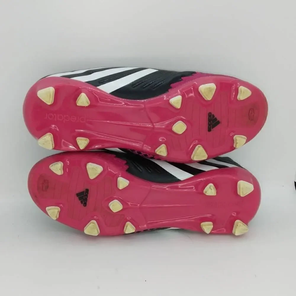 Adidas Prediator Absolado Boys Pre-owned Purple & Black Soccer Cleats - sz. 4Y